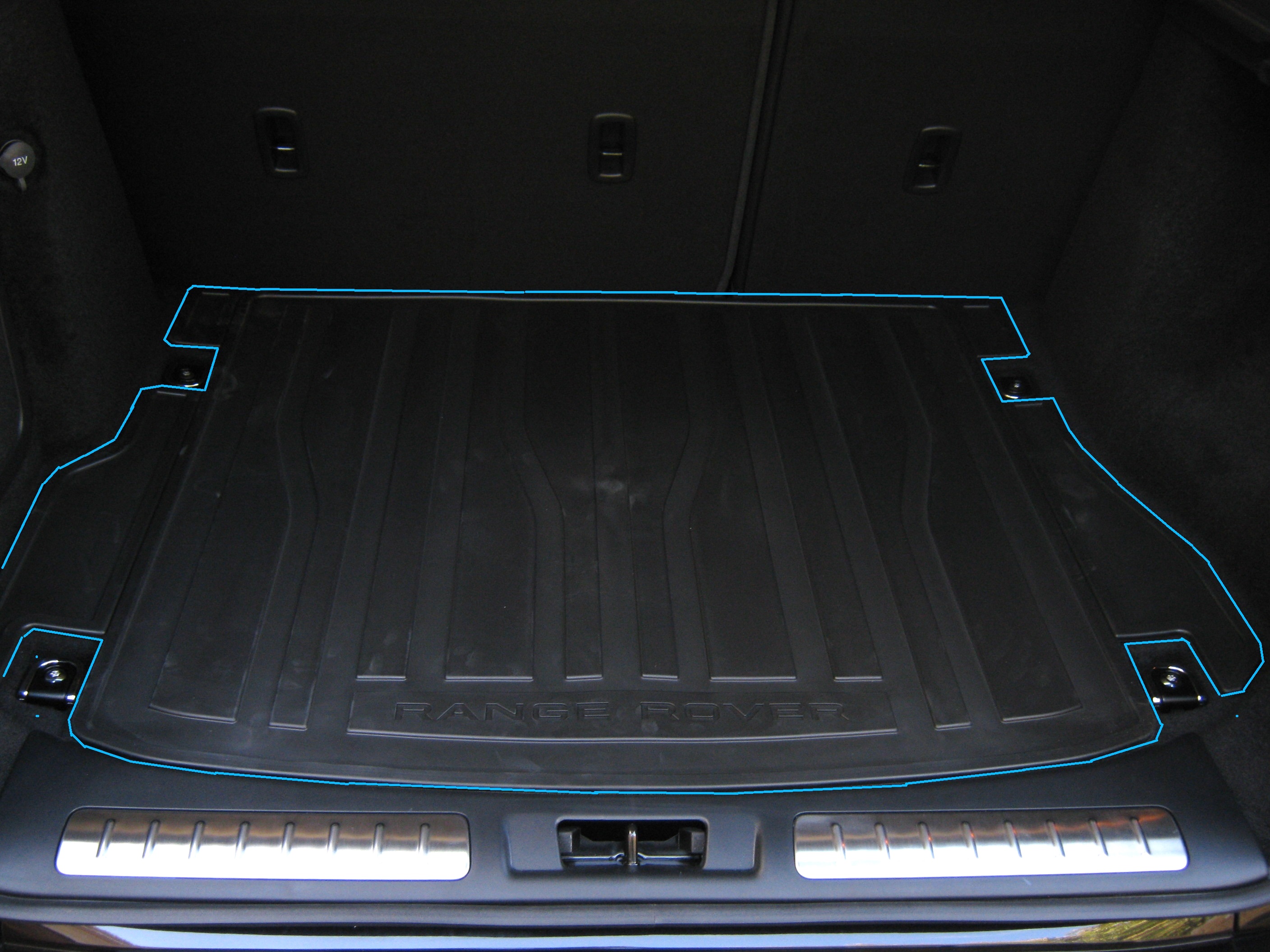 Boot Liner Mat Rubber for Range Rover Evoque Dynamic Prestige 3 & 5